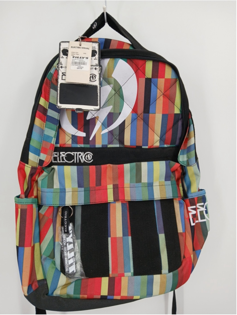 New Tilly's Striped Womens Backpack - Picture 2 of 5